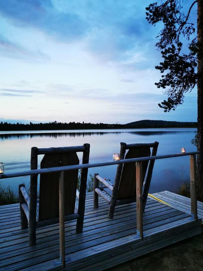 Ivalo Lake Cottage Exterior foto